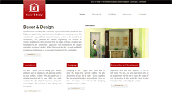 Desktop Screenshot of decorndesign.com.np